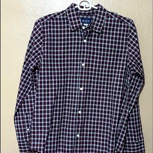 Boys size 14 button down plaid shirt new with tags